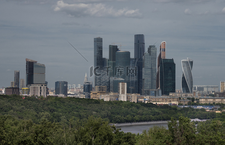 莫斯科城市综合体建筑观