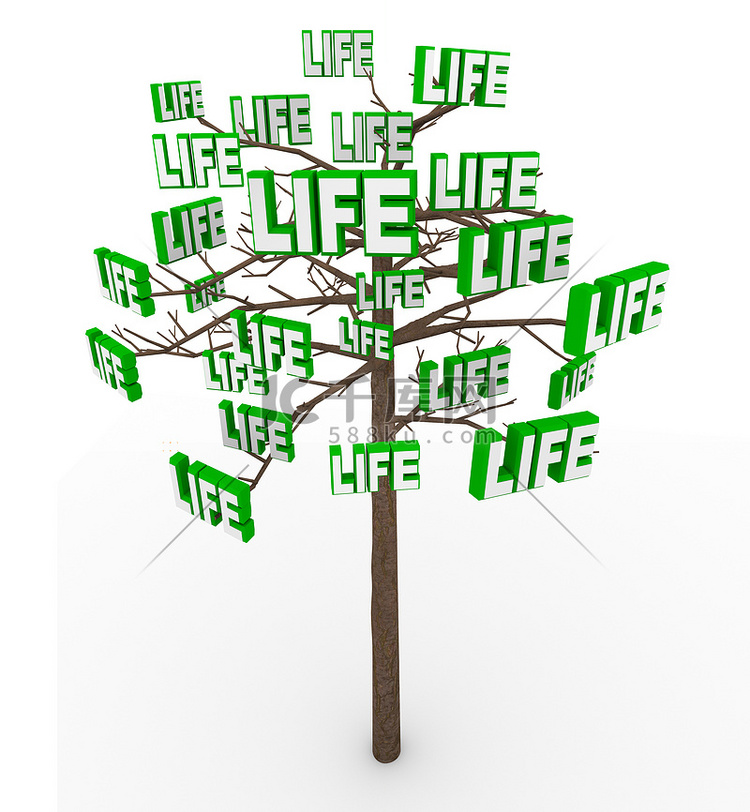 生命之树 - 现代生活的自然成