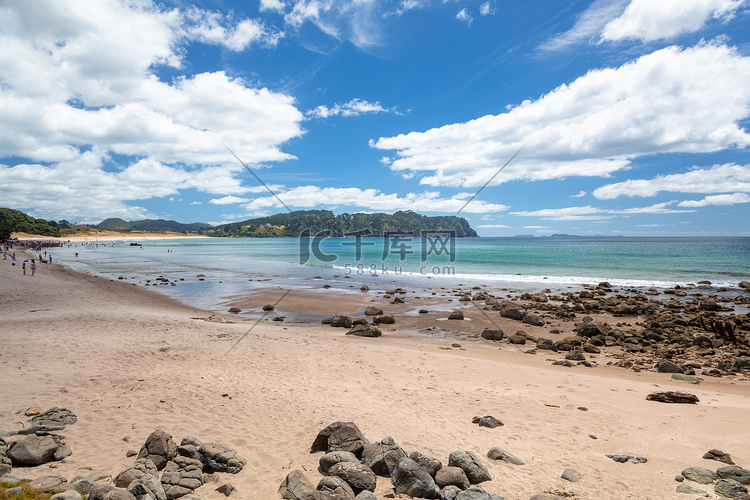 温泉海滩 新西兰 Coromandel