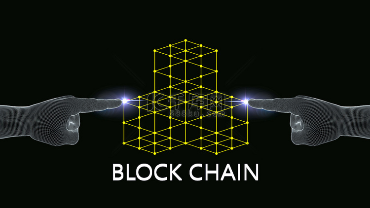 3D blockchain 数字网络，概念