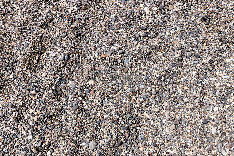 详细的沙子或砾石纹理。
