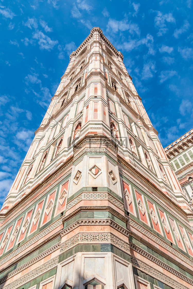 乔托的钟楼历史老镇佛罗伦萨托斯