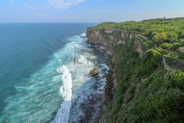 印度尼西亚巴厘岛的乌鲁瓦图悬崖