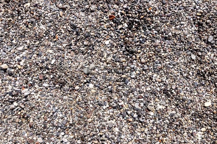 详细的沙子或砾石纹理。