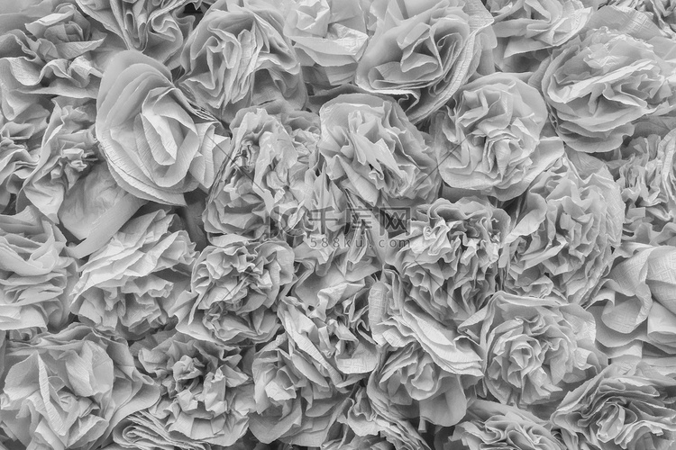 淡白色复古纸玫瑰纹理背景，抽象