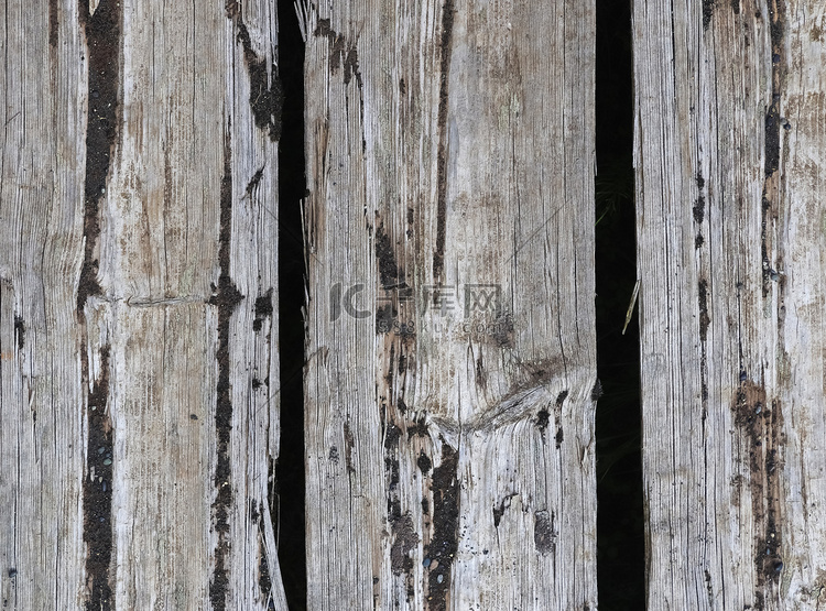 非常老的木板-木材概念的复古背