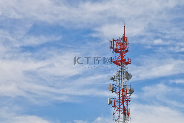 手机通讯直放站天线塔