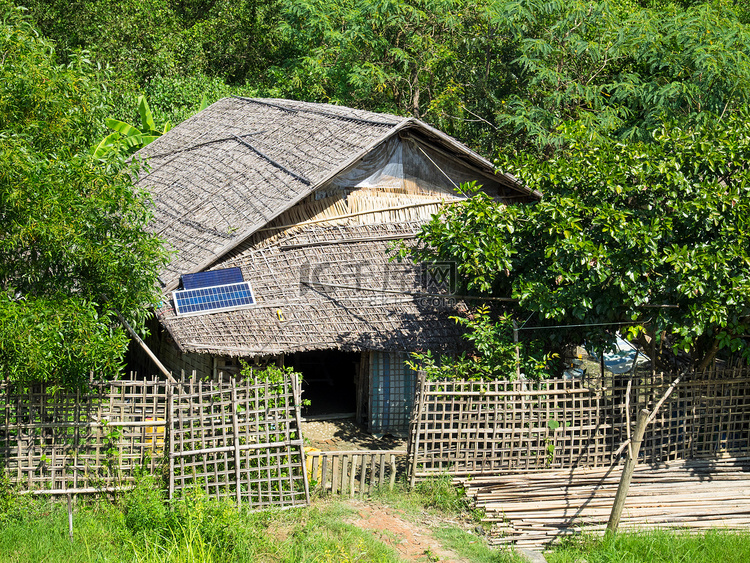 传统缅甸房屋
