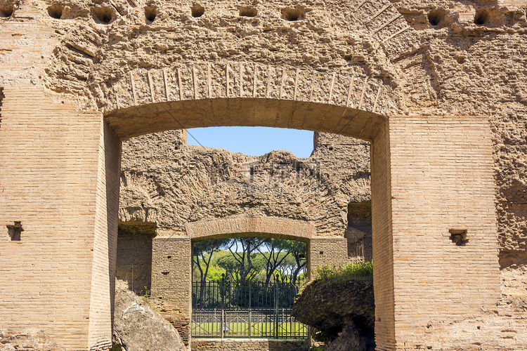 卡拉卡拉浴场，罗马公共温泉古遗
