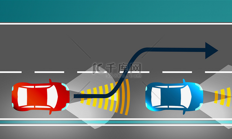 与自动驾驶汽车超前 c 的自动