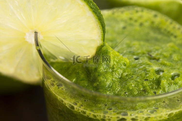 健康绿色饮品、蔬菜汁