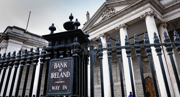 都柏林爱尔兰银行建筑细节