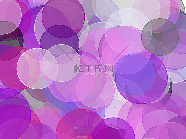 抽象紫灰色圆圈图背景