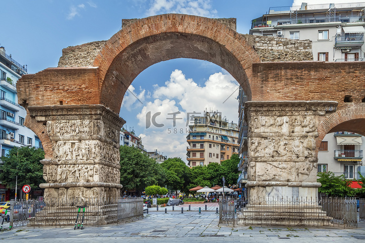 Galerius 拱门，塞萨洛尼基，希腊