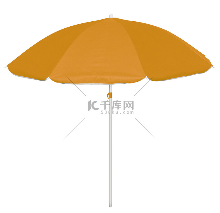 沙滩伞-橙色