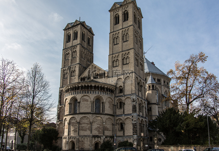 科隆老城区的大教堂
