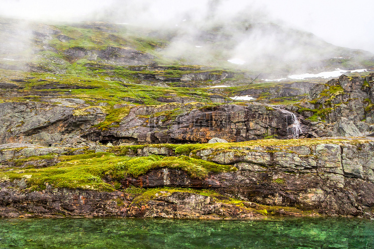 美丽的大自然挪威自然景观