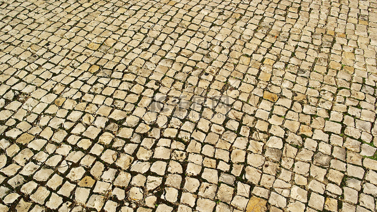 葡萄牙人行道，里斯本，葡萄牙