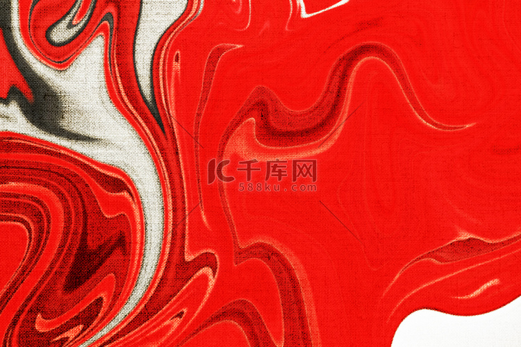 大理石纹理纺织背景，画布上的抽