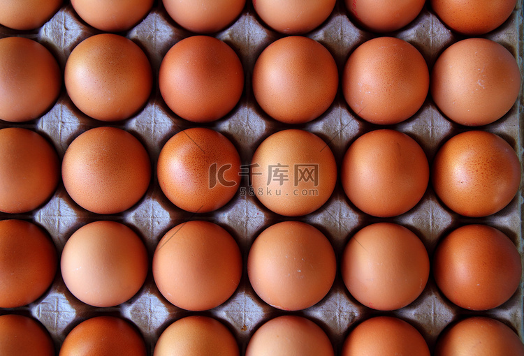鸡蛋行图案盒食品背景