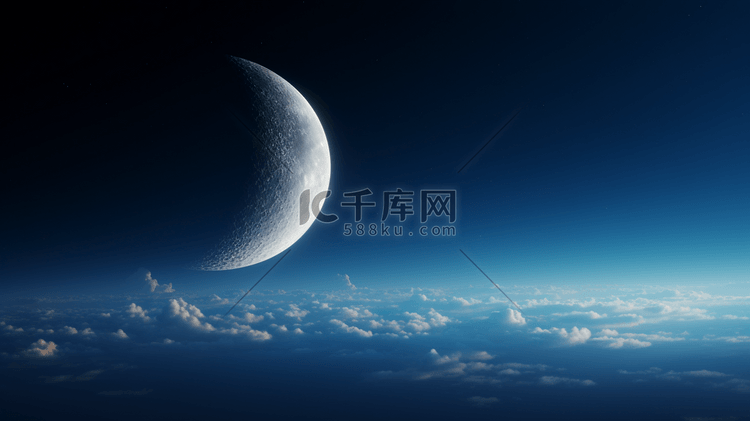 天空中的月球4
