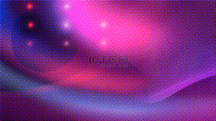 彩色半调抽象紫色流体漩涡几何形