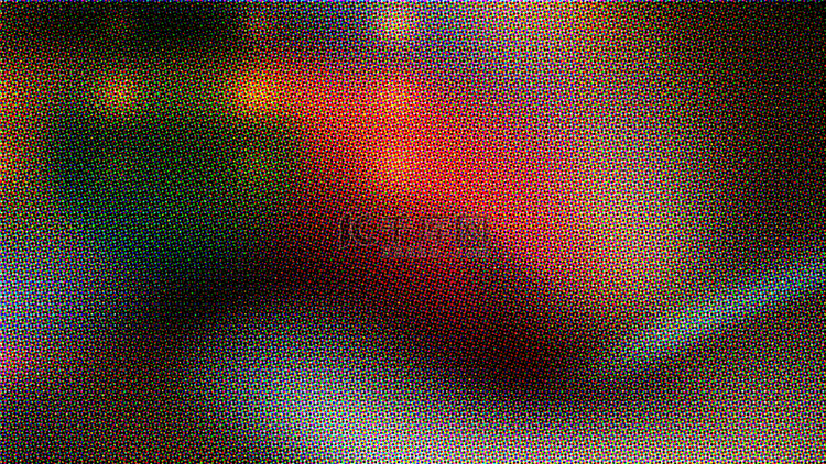 彩色流体漩涡彩色半调抽象几何形