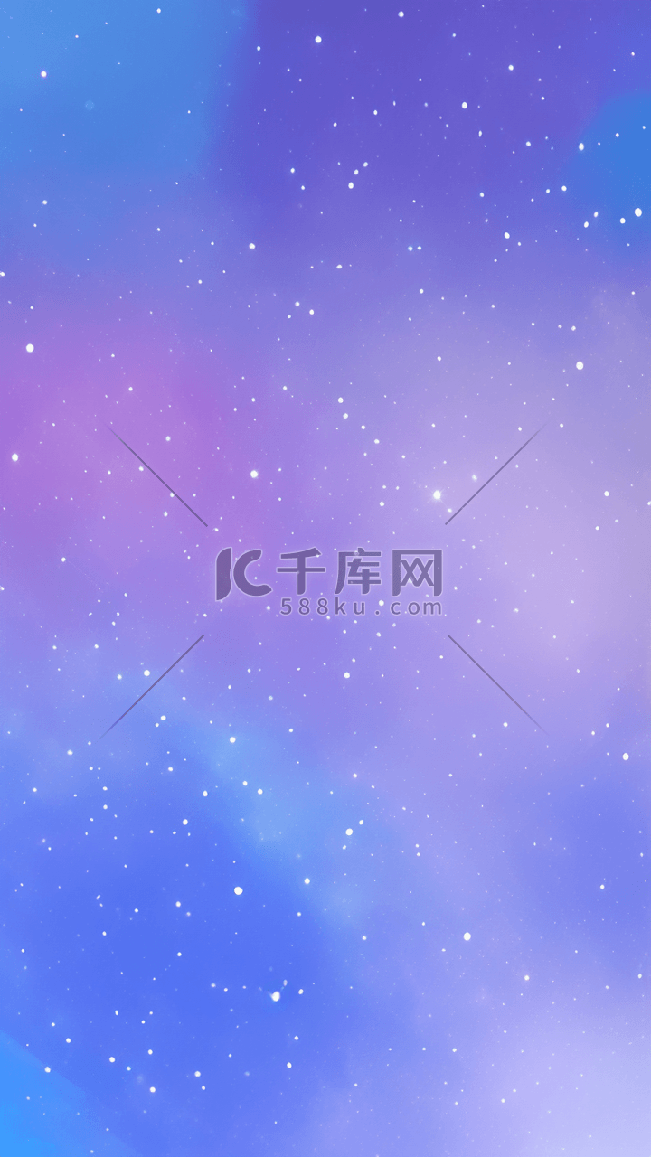 紫色唯美梦幻浪漫星空星河背景