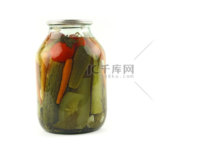 玻璃罐与腌菜, 传统的俄罗斯马