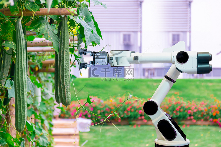 农机自动化机器人机械臂工作技术