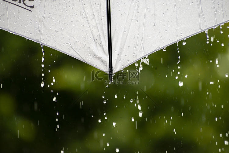 an umbrella in 