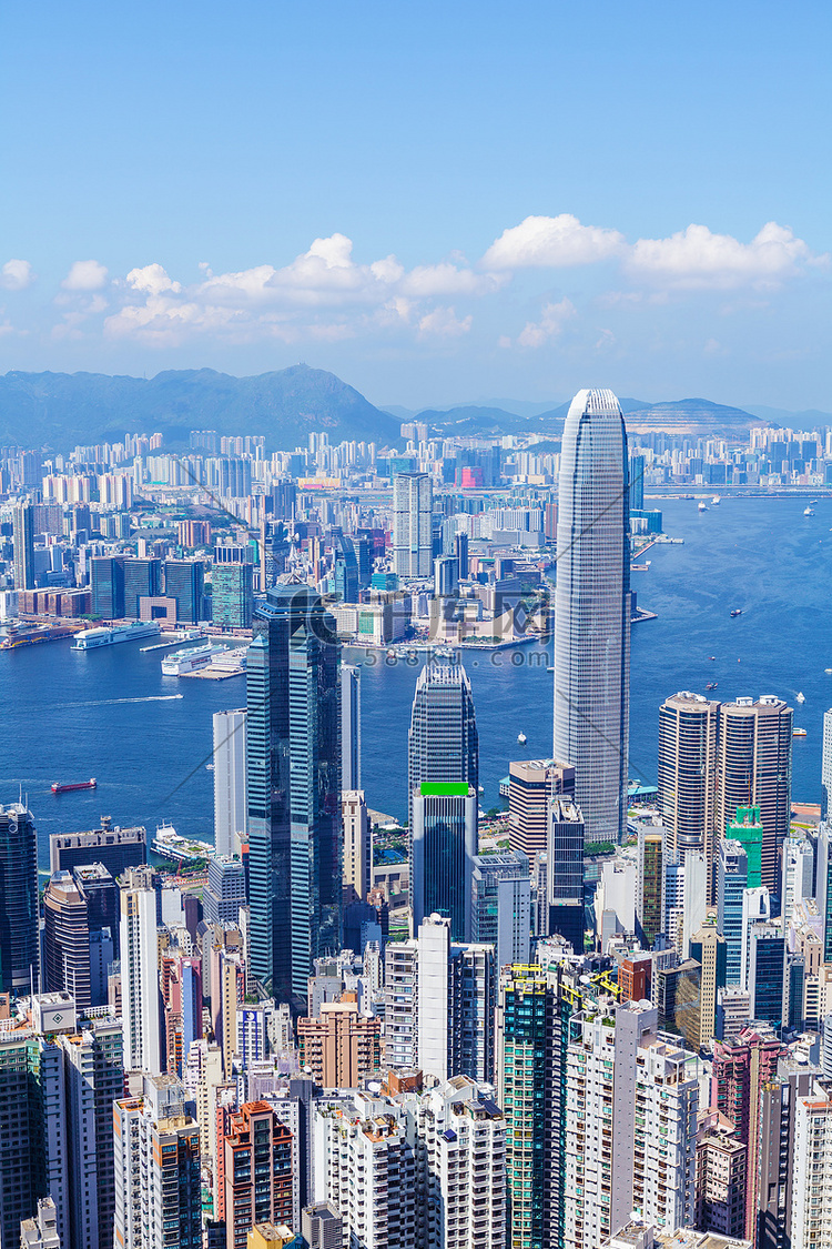 香港的都市景观