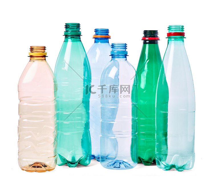 塑料瓶空的透明回收容器水环境喝
