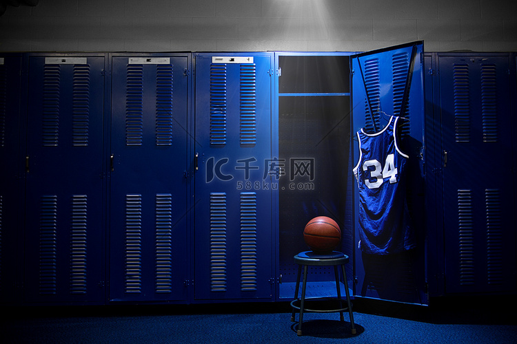 篮球更衣室