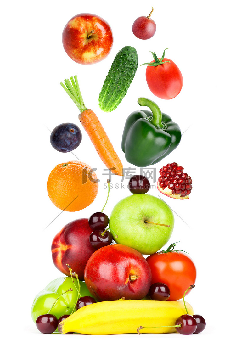 新鲜水果和蔬菜下降