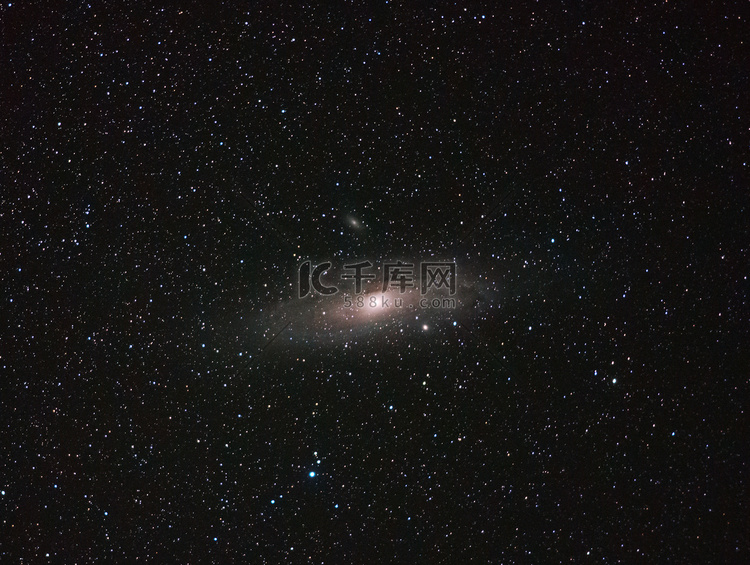仙女座星系, 拍摄135mm 