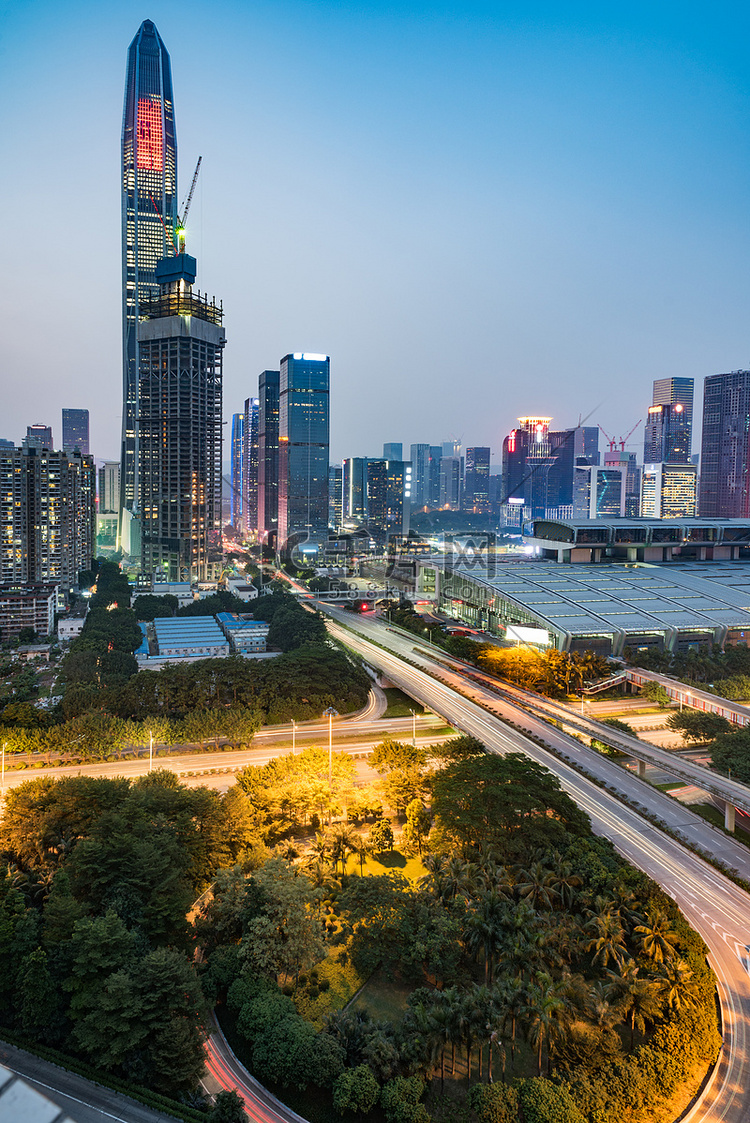 城市交通与城市景观在深圳