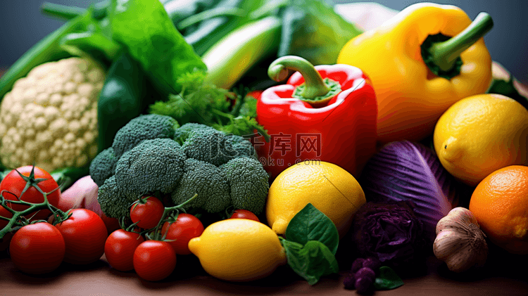 多种营养健康的蔬菜