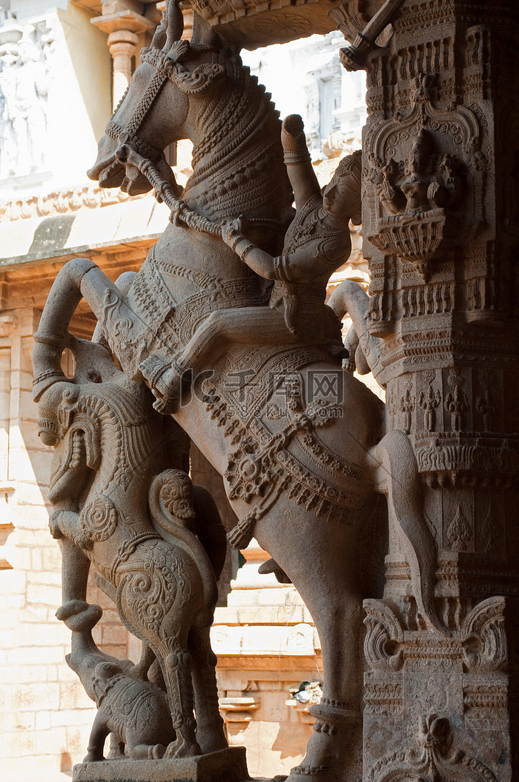 泰米尔纳德邦特里希的寺庙的守护