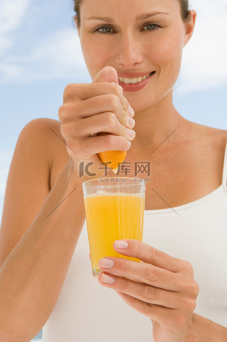 手榨橙汁
