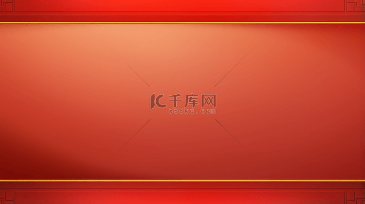 红色中国风古典简约创意背景23