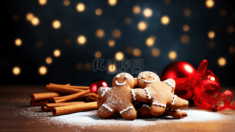 圣诞节美食姜饼人饼干