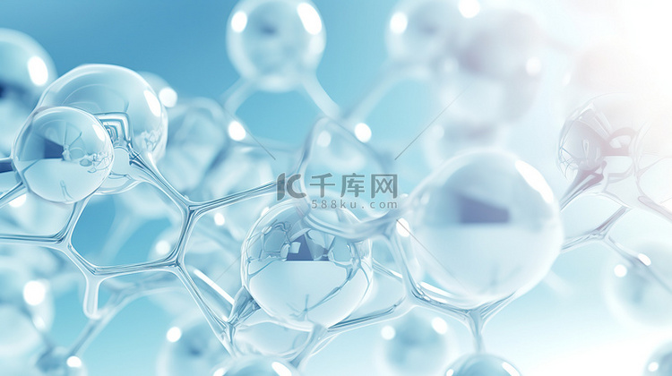 球形透明分子离子结构13