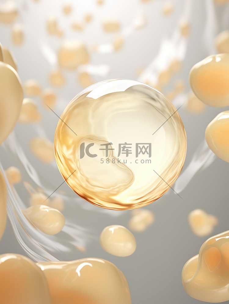 金色水球的分子结构14