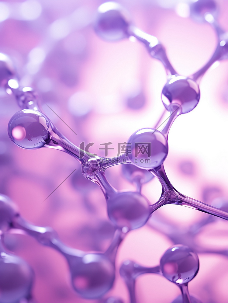 紫色水球的分子结构14