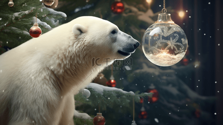 圣诞节北极熊图片13