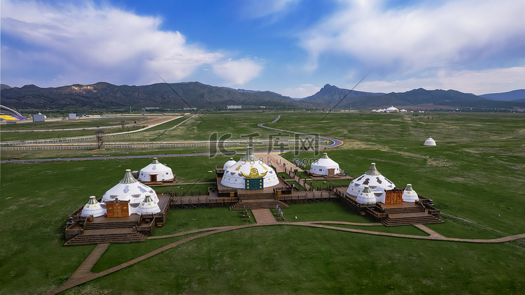 呼和浩特草原内蒙古人文景观摄影
