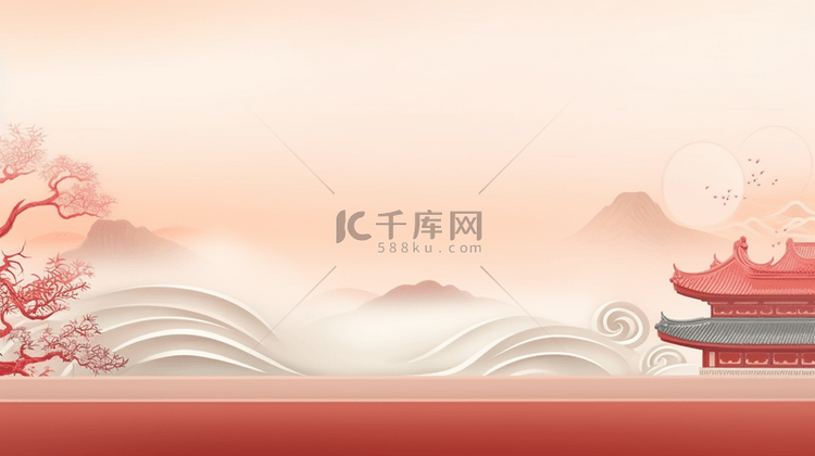 中国风传统古典装饰背景1设计