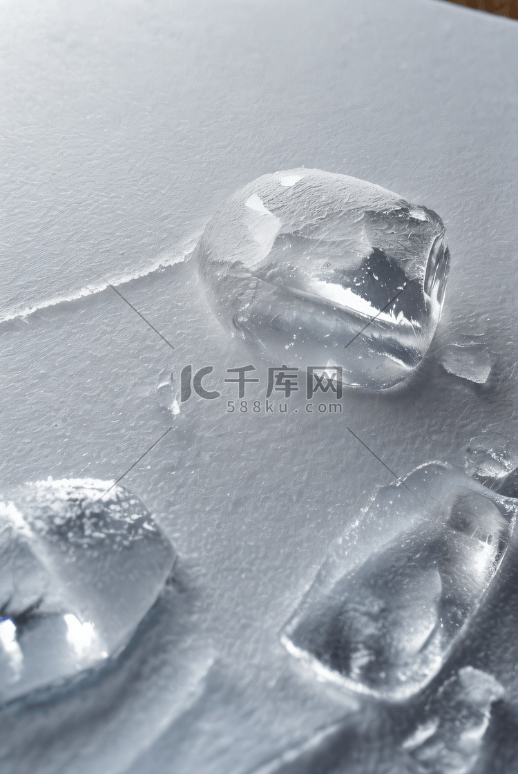寒冷冬季结晶冰霜图209