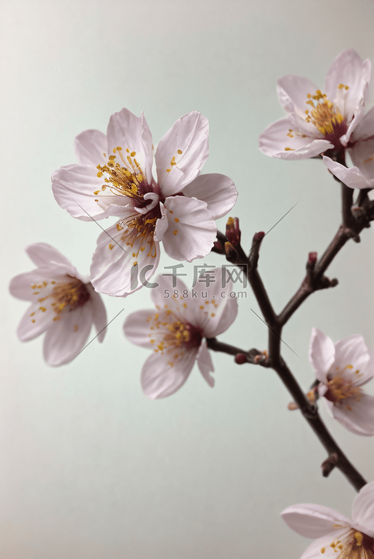 春天盛开的粉色桃花图片36